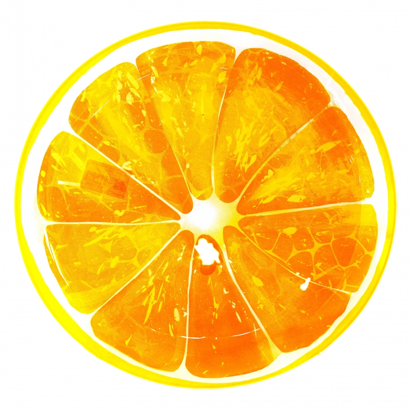 Ափսե Platinium Գունավոր R2-3/6 25*25 Դեղին 2